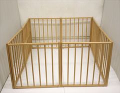 ベビーサークル 木製6枚セット シンセーインターナショナル 高さ57cm 