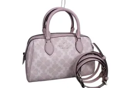 KATE SPADE ケイトスペード ハンドバッグ スペードフラワー SPADE FLOWER KG483 650 ピンク系 PVC×レザー レディース 2WAY クロスボディ ショルダーバッグ 新品未使用展示品