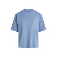 カルバンクライン レディース トップス シャツ Tシャツ Calvin Klein Jeans SS REL CALVIN KLEIN NYC TEE English Manor