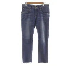 レッドカード RED CARD 富岡佳子コラボ Anniversary 25th ストレッチデニム ジーンズ パンツ クロップド 24 青 YT25406 /RR