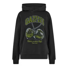 ガニー レディース アウター パーカー・スウェット パーカー Ganni Cherry Hoodie Ld52 Cherryのサムネイル