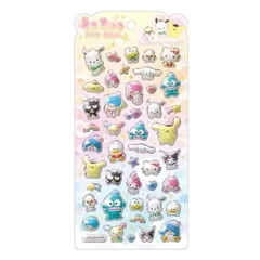 サンリオ うるちゅる ポップシール ぷっくり 立体 CRUX 125920 デコ 新品