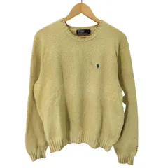 ポロラルフローレン POLO RALPH LAUREN ワンポイント コットンニット メンズ import：XL 