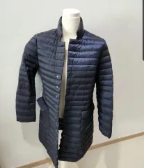 エルレン トレーシー ネイビー 軽量ダウンコート 90 (55)