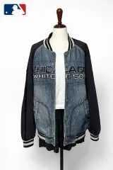 MLB シカゴ ホワイトソックス デニム スタジャン