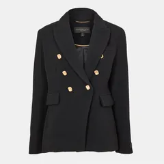 ダナキャラン レディース アウター ジャケット・ブルゾン ブレザー DONNA KARAN DKaran Blazer Ld54 Black ブラックのサムネイル