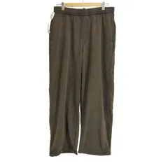 ジーユー GU ウォッシュドスウェットワイドパンツ メンズ JPN：L 