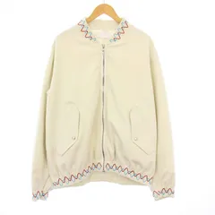 ネオンサイン NEON SIGN 23AW Rubashka Bomber Jackets ルバシュカ ボンバージャケット ブルゾン 46 スペースグレー N1671 /KH ☆AA★のサムネイル