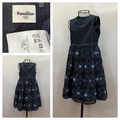 familiar ジャンパースカート セレモニーワンピース size120