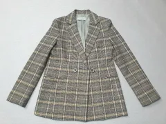 ケネスレディー LYNN CHECK パータン ジャケット 55 レディース 85