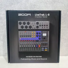 LiveTrak L-8　新品同様中古 ZOOM LiveTrak L-8 Digital Mixer + Recorder｜ミュージックランドKEY
