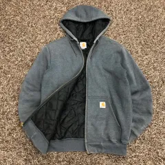 S Carhartt カーハート レインディフェンダー フードジップアップ アウター 実寸 95-100