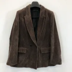 ZARA コーデュロイ ダブルジャケット XL