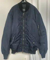 DIESEL ブラック GOLD MA-1ジャケット