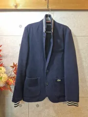 ラコステ メンズ コットン混 ジャケット