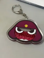 (レア物) ケロロ ギロロ グリッター キーホルダー