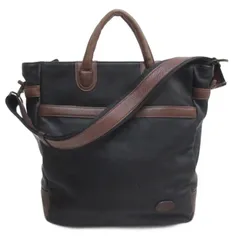 イビサ IBIZA ショルダーバッグ トート 2WAY レザー ブラック ■GY99