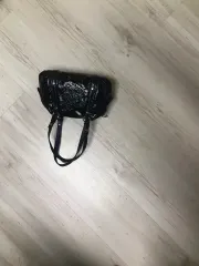 COACH(コーチ) ミニバッグ エナメル ブラック