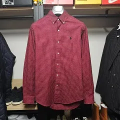 Ralph Lauren(ラルフローレン) ギンガムチェック ボタンダウン メンズシャツ 90