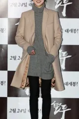 レディース ベージュ ウール コート マニッシュカラー ベージュ サイズ 55