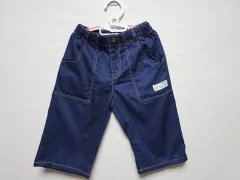 (日本) キッズ ネイビー ハーフパンツ 140 (新品コンディション)