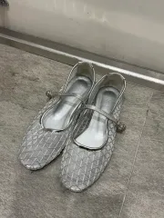 プレプラ シルバー 靴