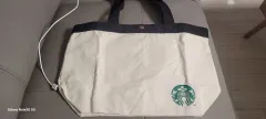 スターバックス ロゴ エコバッグ アイボリー