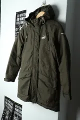 W(S-M) PUMA ダウン アウター ジャケット ロング ダウン -15AF8