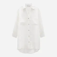 タグ付き新品 ZARA ザラ リネン シャツ_XS