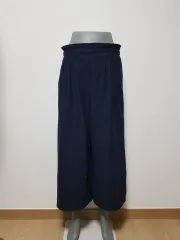 ネイビー ワイド ピンタック ISTJ VENDING MACHINE Ver. ズボン