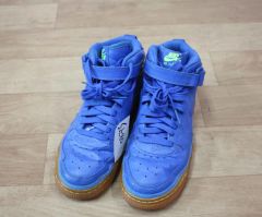 S-2080/NIKE ナイキ 正規品 レディース エアフォース1 ハイ ブルー スニーカー 240