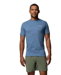 コロンビア メンズ トップス Tシャツ グラフィック Columbia Mens Marker Graphic TShirt Steel