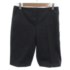 ジルサンダー JIL SANDER ハーフパンツ ショーツ ストレッチ センタープレス 小さいサイズ 32 ダークネイビー /JS IBO85のサムネイル