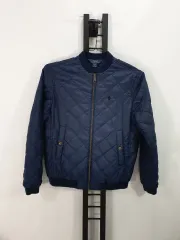 ポロラルフローレン キルティングジャケット ブルゾン アウター ネイビー BOYS PLANET(ボイプラ) L 14/16