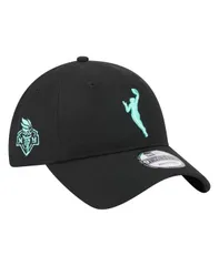 ニューエラ メンズ アクセサリー 帽子 New Era Mens Black New York Liberty 9TWENTY Adjustable Hat Black ブラック