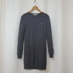 ラコステ ウールニットワンピース 34