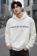 90 THE BEST JEAN 白 フードTシャツ