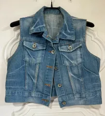 レディース ヴィンテージ デニム ベスト