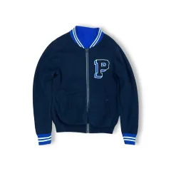 ポロ ラルフ ローレン リバーシブル ビックポニー ニット ジップアップ