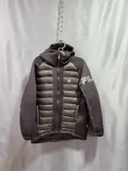 Fila Kids（フィラキッズ） ブラック ダウン 機能性 (140サイズ)