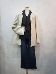 lssueアイボリ ジャケット