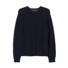 ポロ Ralph Lauren(ラルフローレン) （ MEN ー M ） ウール 100 % ノンパターン クルーネック ニット セーター トップス