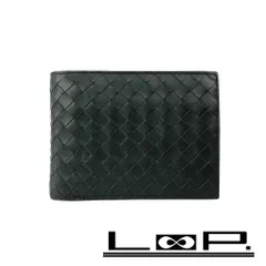 ボッテガヴェネタ ■中古■ 二つ折り財布 財布 イントレチャート レザー ブラック 【318801】8