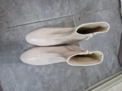 SAPPUN アンクルブーツ 235サイズ ベージュカラー