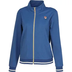 FILA フィラ トラックジャケット テニス トレーニングシャツウィメンズ (el0224-12b)、インディゴブルー