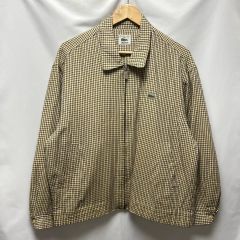 正規品/105 ラコステ CHECK ブルゾン ジャケット アウター