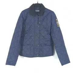 ポロジーンカンパニー レディース hednジップアップ キルティングジャケット ネイビー XS (HU41239)