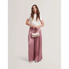 テッドベーカー レディース トップス Tシャツ スリムフィット Ted Baker Womens Plain Slim FitShirt Ivory アイボリーのサムネイル