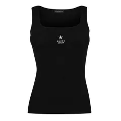 ゲス レディース トップス タンクトップ Guess Star Tank Ld00 Jet Black A996 ブラックのサムネイル