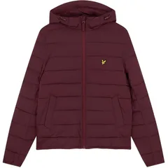 ライルアンドスコット メンズ アウター ジャケット・ブルゾン Lyle and Scott Lyle Lw Puffer Jckt Sn99 Burgundy Z562 バーガンディのサムネイル